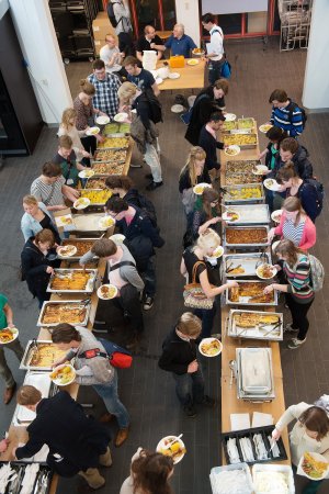 Uitgebreid, lekker en gezond dinerbuffet